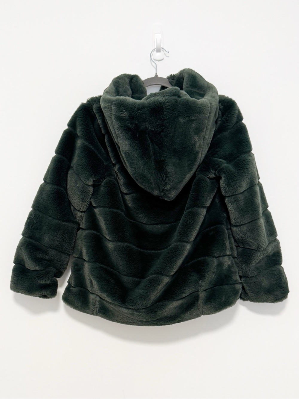 Apparis | Goldie Hooded Jacket in Emerald Green size small - Picture 5 of 8
